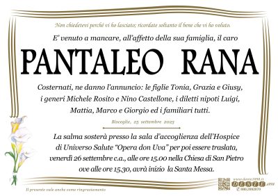 Rana Pantaleo - Calle