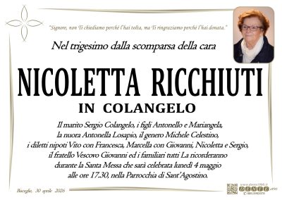 Ricchiuti Nicoletta - Croce Pesci