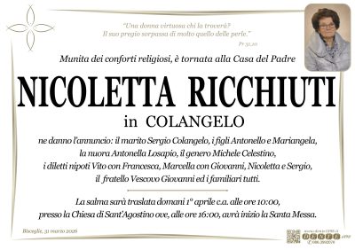Ricchiuti Nicoletta - Croce Pesci