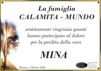 Ringraziamenti