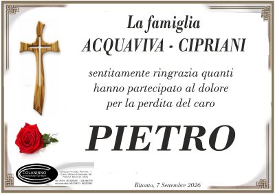 Ringraziamento