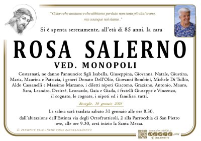 Salerno Rosa - Cristo puntini