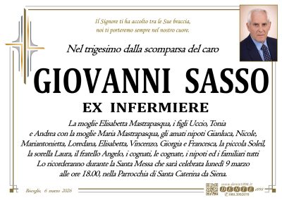 Sasso Giovanni - Croce Papale