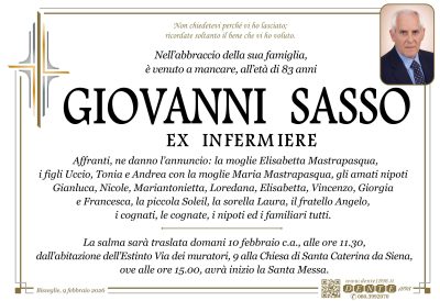 Sasso Giovanni - Croce Papale