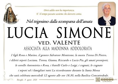 Simone Lucia - Addolorata nuova
