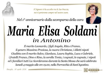 Soldani Maria Elisa - Madonna Cuore -
