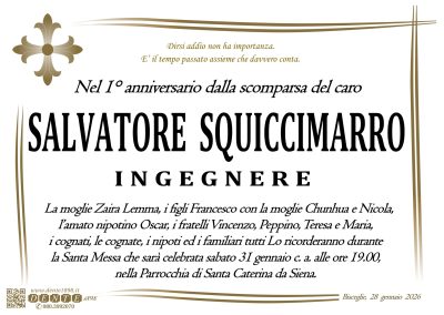 Squiccimarro Salvatore - Croce Firenze
