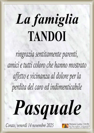 TANDOI Pasquale RINGRAZIAMENTO ML MARMO OK CORNICI