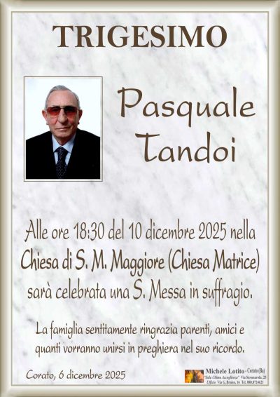TANDOI Pasquale trigesimo ML NUOVO rifatto