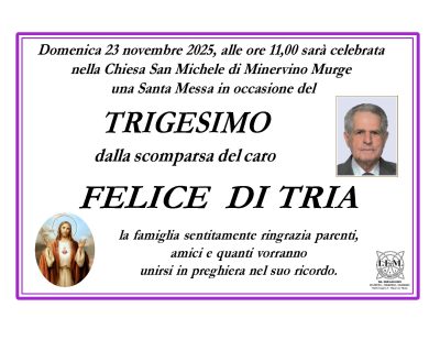 TRIGESIMO FELICE DI TRIA