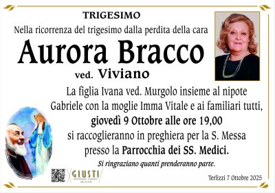 TRIGESIMO con photo a destra