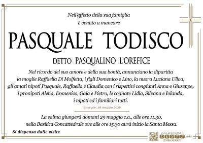 Todisco Pasquale _ Croce semplice