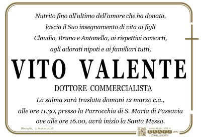 Valente Vito - Croce semplice