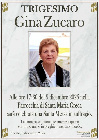 ZUCARO Maria Luigia trigesimo FL NUOVO LOGO FL OK