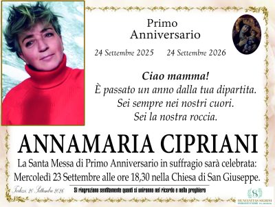 anniversario primo