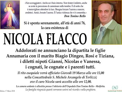 annuncio FLACCO NICOLA II