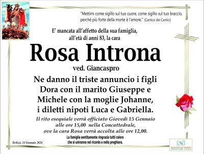 annuncio Introna Rosa LOW