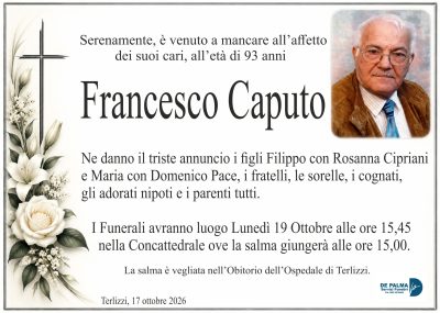 annuncio caputo francesco