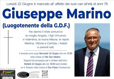 annuncio marino