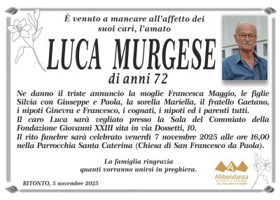 annuncio murgese