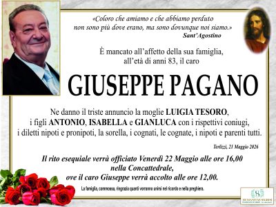 annuncio pagano giuseppe LOW