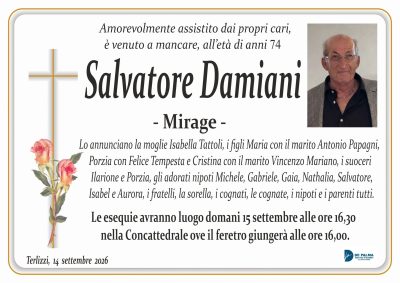 annuncio salvaotre damiani