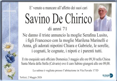 annuncio savino