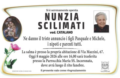 annuncio scilimati nunzia