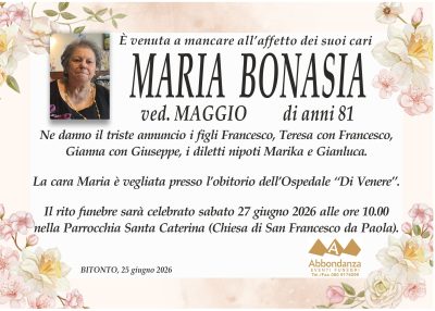 bonasia maria a4