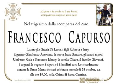 capurso francesco- Croce nel tondo