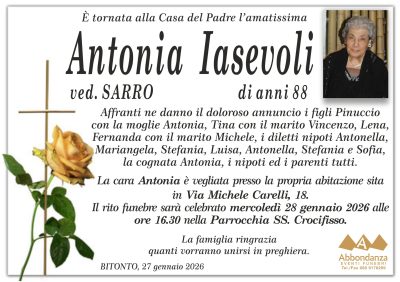 iasevoli annuncio