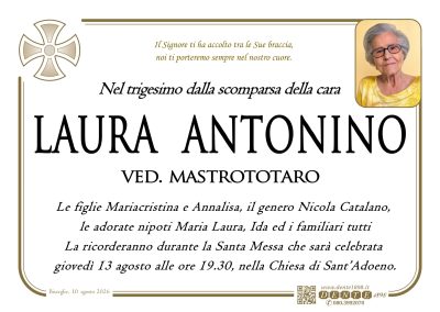 laura antonino - Croce nel tondo