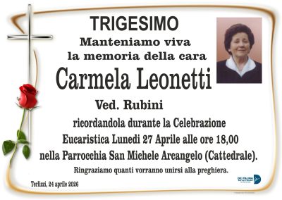 leonetti trigesimo