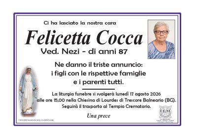 lutto cocca