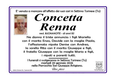 luttoconcetta renna