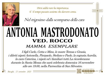 mastrodonato Antonia - Croce Grande