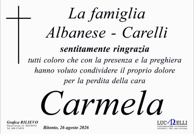 ringraziamento