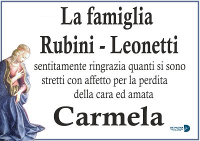 ringraziamento leonetti