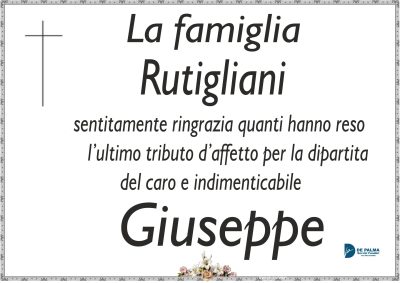 rutigliani ringraziamento