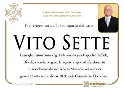 sette vito - Croce nel tondo