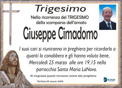 trigesimo cimadomo