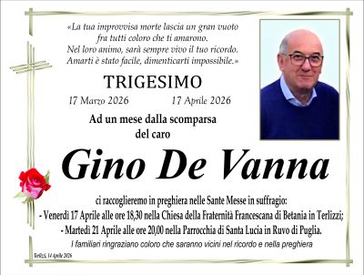 trigesimo de vanna LOW