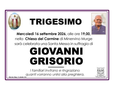trigesimo grisorio